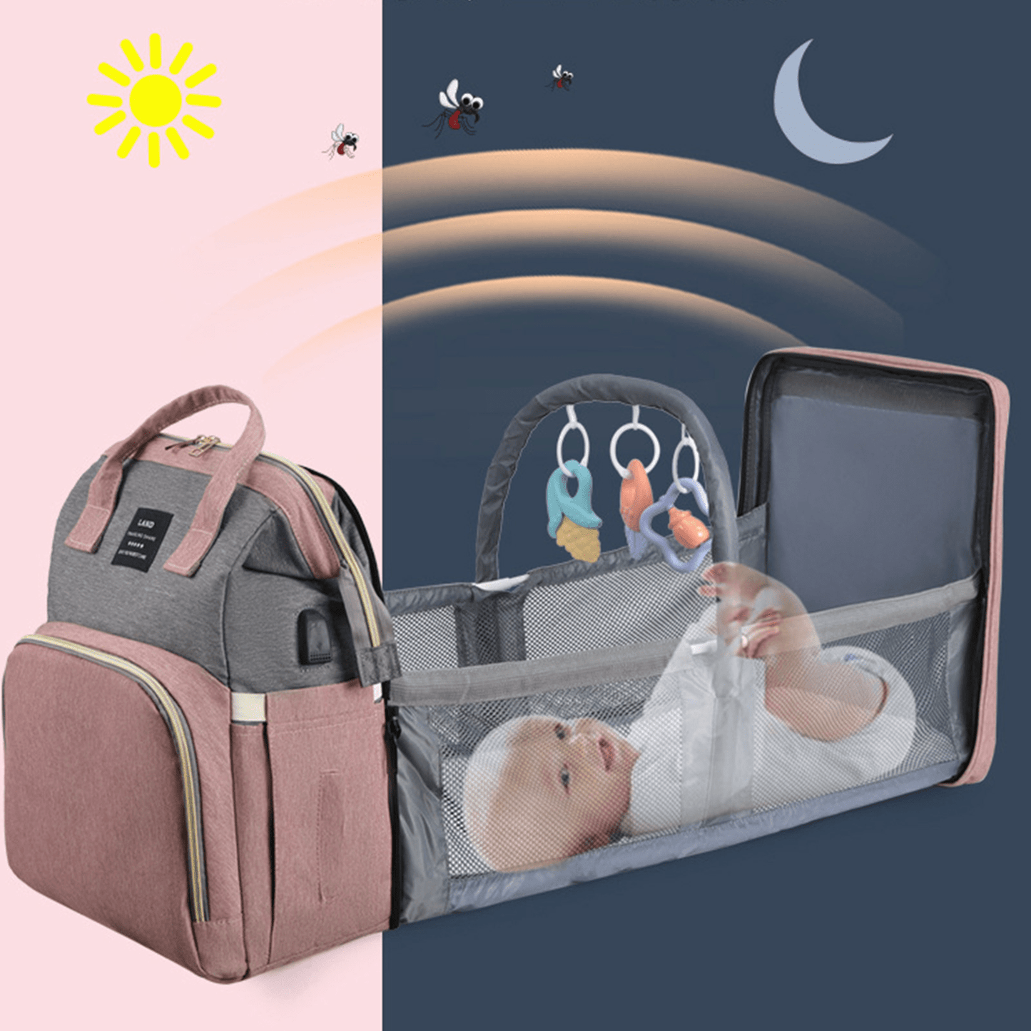 BabyCare™ - Le compagnon idéal pour les mamans - Le Jardin de JadeLes Petits Explorateurs14:100018786#Grey silk screen;200007763:201336100GrisBabyCare™ - Le compagnon idéal pour les mamans