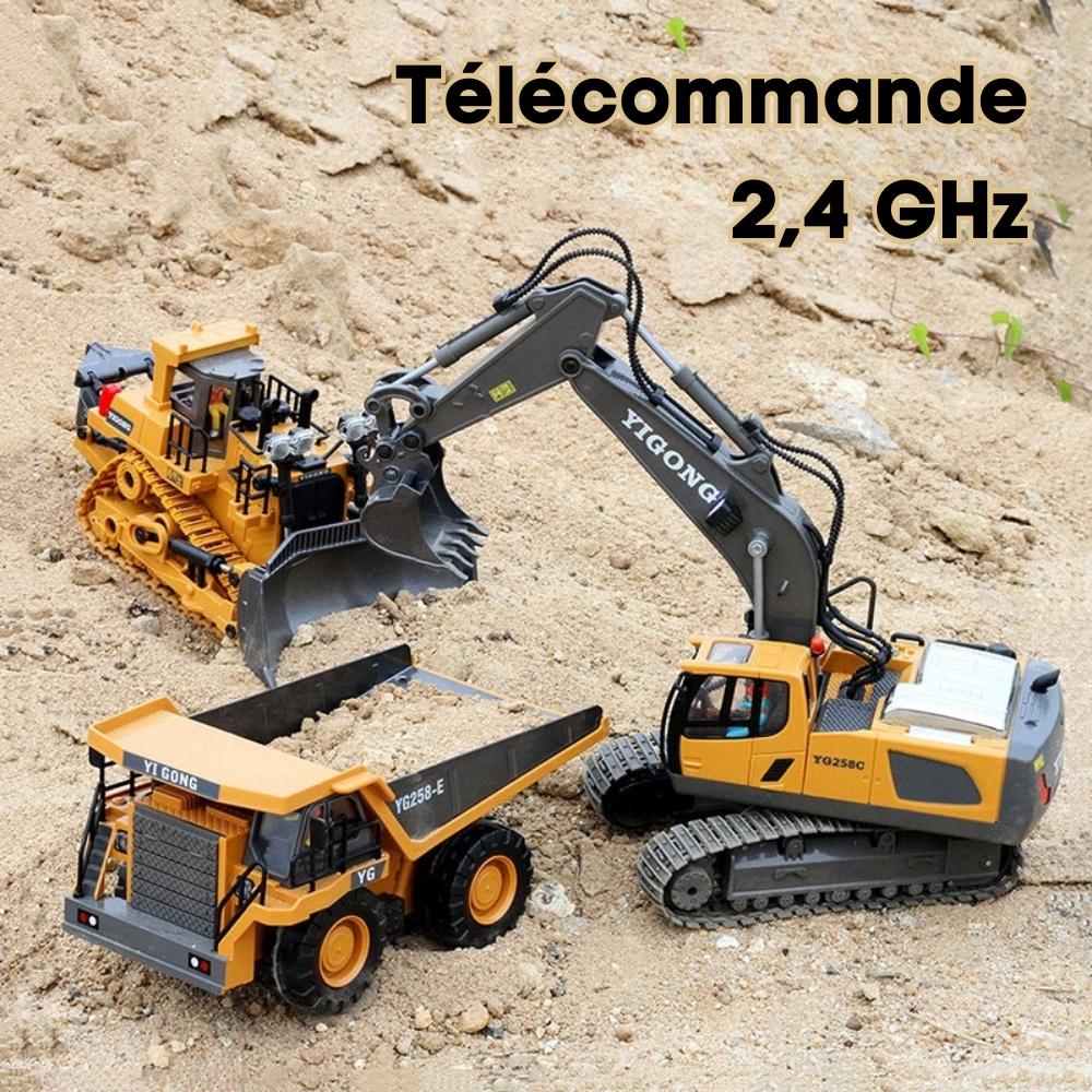 RealBuild™ - Jouet de Véhicule de Chantier Radiocommandé - Le Jardin de JadeLes Petits Explorateurs014:200008882#9CH-BulldozerBulldozerRealBuild™ - Jouet de Véhicule de Chantier Radiocommandé - Le Jardin de JadeLes Petits Explorateurs014:200008882#9CH-BulldozerBulldozerRealBuild™ - Jouet de Véhicule de Chantier Radiocommandé