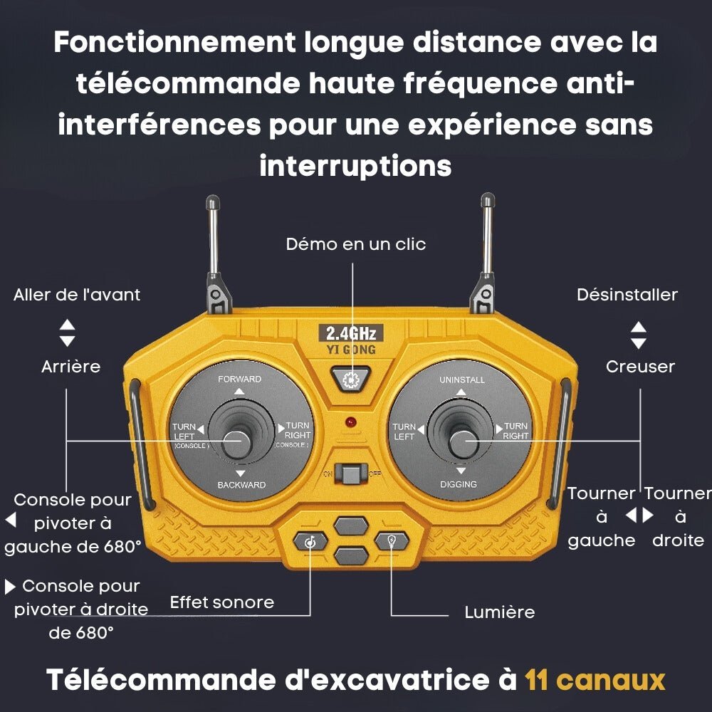 RealBuild™ - Jouet de Véhicule de Chantier Radiocommandé - Le Jardin de JadeLes Petits Explorateurs014:200008882#9CH-BulldozerBulldozerRealBuild™ - Jouet de Véhicule de Chantier Radiocommandé - Le Jardin de JadeLes Petits Explorateurs014:200008882#9CH-BulldozerBulldozerRealBuild™ - Jouet de Véhicule de Chantier Radiocommandé