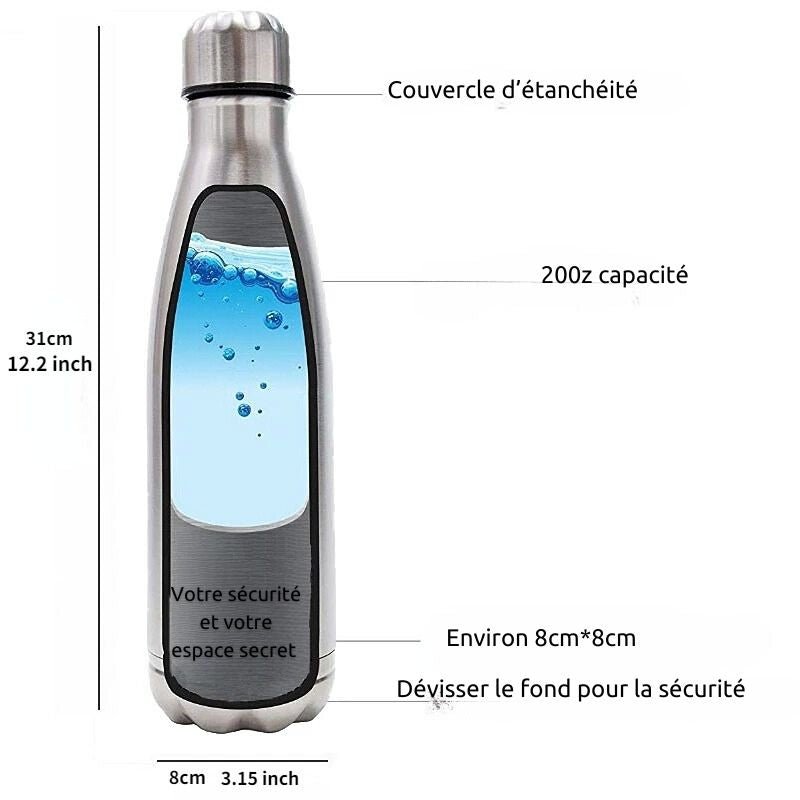 SafeSip Bottle™ - Cachette Secrète Polyvalente 750ml - Le Jardin de JadeLes Visionnaires014:193#bottle with handleSafeSip Bottle™ - Cachette Secrète Polyvalente 750ml