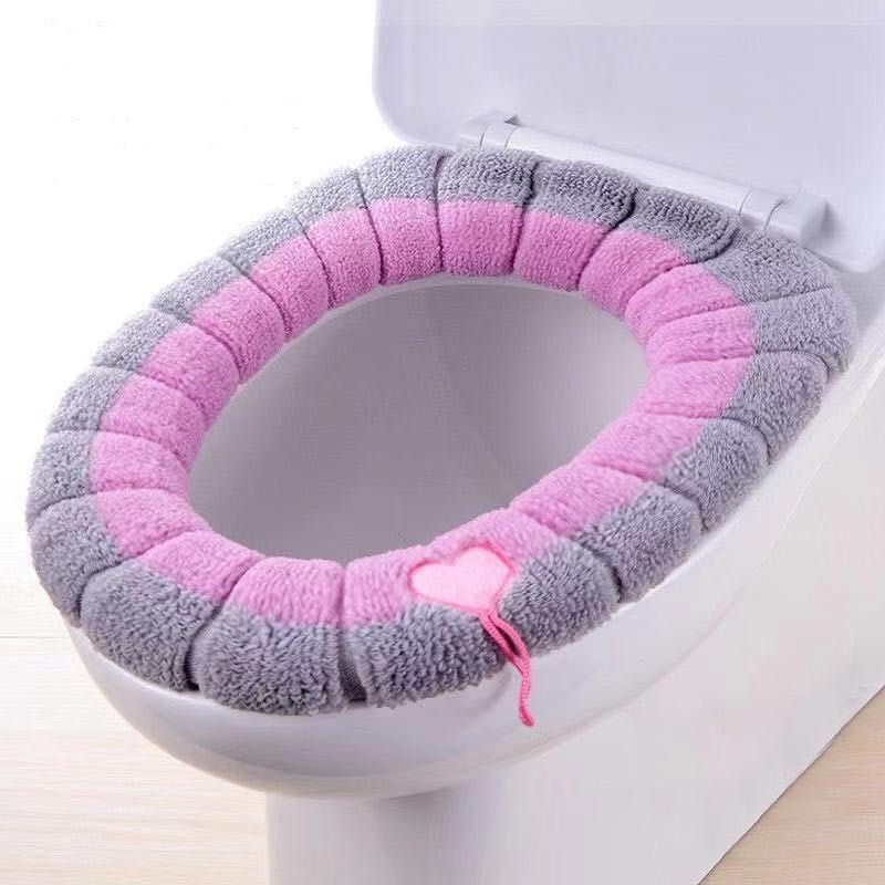 SitWarm™ - couverture de siège de toilette chaud d'hiver - Le Jardin de JadeLes Visionnaires014:366#portable pinkModel 1 - RoseSitWarm™ - couverture de siège de toilette chaud d'hiver